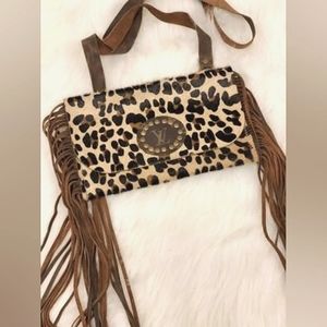 LV -Patches of Upcycling Mini Fringe Cross Body